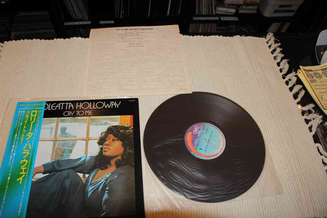 LOLEATTA HOLLOWAY - CRY TO ME - JAPAN